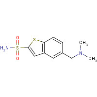 96803-59-7 5-[(dimethylamino)methyl]-1-benzothiophene-2-sulfonamide chemical structure