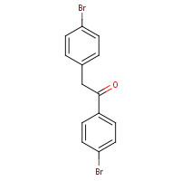 7150-10-9 1,2-bis(4-bromophenyl)ethanone chemical structure