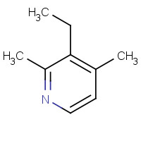 73669-49-5 3-ethyl-2,4-dimethylpyridine chemical structure