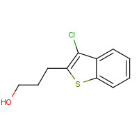 736141-39-2 3-(3-chloro-1-benzothiophen-2-yl)propan-1-ol chemical structure