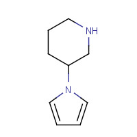 169750-97-4 3-pyrrol-1-ylpiperidine chemical structure