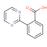 400892-62-8 2-pyrimidin-2-ylbenzoic acid chemical structure