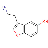 51580-91-7 3-(2-aminoethyl)-1-benzofuran-5-ol chemical structure