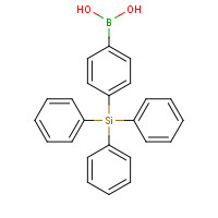 852475-03-7 (4-triphenylsilylphenyl)boronic acid chemical structure