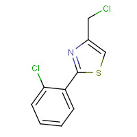 588676-51-1 4-(chloromethyl)-2-(2-chlorophenyl)-1,3-thiazole chemical structure