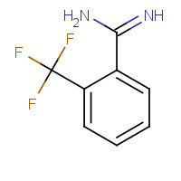 656813-83-1 2-(trifluoromethyl)benzenecarboximidamide chemical structure