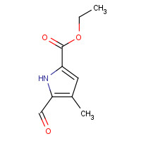 26018-26-8 ethyl 5-formyl-4-methyl-1H-pyrrole-2-carboxylate chemical structure