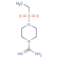 1190976-95-4 4-ethylsulfonylpiperazine-1-carboximidamide chemical structure