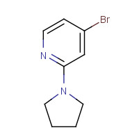 1142194-47-5 4-bromo-2-pyrrolidin-1-ylpyridine chemical structure