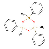 546-45-2 2,4,6-trimethyl-2,4,6-triphenyl-1,3,5,2,4,6-trioxatrisilinane chemical structure