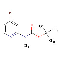 946000-13-1 tert-butyl N-(4-bromopyridin-2-yl)-N-methylcarbamate chemical structure