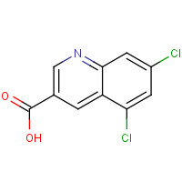 948293-83-2 5,7-dichloroquinoline-3-carboxylic acid chemical structure
