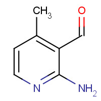 54856-60-9 2-amino-4-methylpyridine-3-carbaldehyde chemical structure
