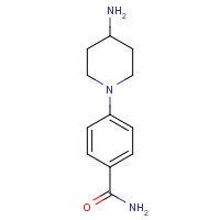 1039022-13-3 4-(4-aminopiperidin-1-yl)benzamide chemical structure