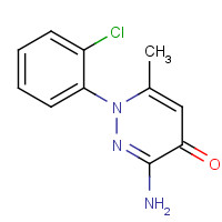 133221-02-0 3-amino-1-(2-chlorophenyl)-6-methylpyridazin-4-one chemical structure