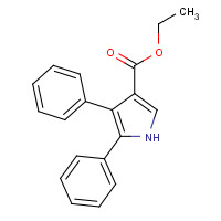 73799-68-5 ethyl 4,5-diphenyl-1H-pyrrole-3-carboxylate chemical structure