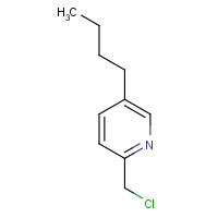 39256-44-5 5-butyl-2-(chloromethyl)pyridine chemical structure
