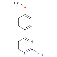 99844-02-7 4-(4-methoxyphenyl)pyrimidin-2-amine chemical structure