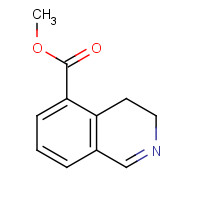 1430563-65-7 methyl 3,4-dihydroisoquinoline-5-carboxylate chemical structure