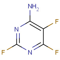 697-85-8 2,5,6-trifluoropyrimidin-4-amine chemical structure