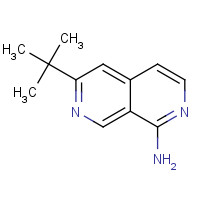 1352329-35-1 6-tert-butyl-2,7-naphthyridin-1-amine chemical structure