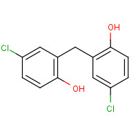 1322-43-6 4-chloro-2-[(5-chloro-2-hydroxyphenyl)methyl]phenol chemical structure