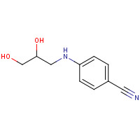 167364-16-1 4-(2,3-dihydroxypropylamino)benzonitrile chemical structure