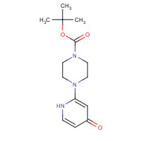 1453265-70-7 tert-butyl 4-(4-oxo-1H-pyridin-2-yl)piperazine-1-carboxylate chemical structure