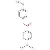 97606-30-9 1-[4-(dimethylamino)phenyl]-2-(4-methoxyphenyl)ethanone chemical structure