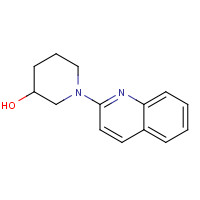 1304049-71-5 1-quinolin-2-ylpiperidin-3-ol chemical structure