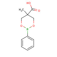 839720-60-4 5-methyl-2-phenyl-1,3,2-dioxaborinane-5-carboxylic acid chemical structure