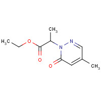 1190392-19-8 ethyl 2-(4-methyl-6-oxopyridazin-1-yl)propanoate chemical structure