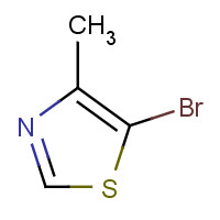 111600-83-0 5-bromo-4-methyl-1,3-thiazole chemical structure