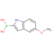 282528-61-4 (5-methoxy-1H-indol-2-yl)boronic acid chemical structure