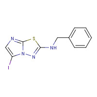 1206207-45-5 N-benzyl-5-iodoimidazo[2,1-b][1,3,4]thiadiazol-2-amine chemical structure