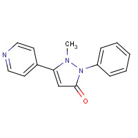 913375-88-9 1-methyl-2-phenyl-5-pyridin-4-ylpyrazol-3-one chemical structure