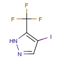 866638-72-4 4-iodo-5-(trifluoromethyl)-1H-pyrazole chemical structure