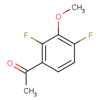 373603-19-1 1-(2,4-difluoro-3-methoxyphenyl)ethanone chemical structure