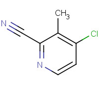 886372-07-2 4-chloro-3-methylpyridine-2-carbonitrile chemical structure