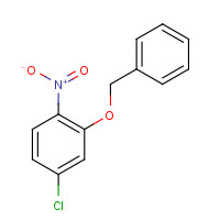 84437-61-6 4-chloro-1-nitro-2-phenylmethoxybenzene chemical structure