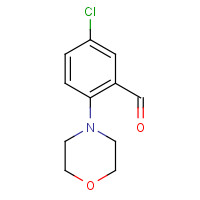 1446818-96-7 5-chloro-2-morpholin-4-ylbenzaldehyde chemical structure