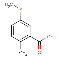 26246-30-0 2-methyl-5-methylsulfanylbenzoic acid chemical structure