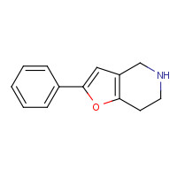 64996-25-4 2-phenyl-4,5,6,7-tetrahydrofuro[3,2-c]pyridine chemical structure