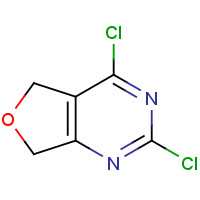 848398-41-4 2,4-dichloro-5,7-dihydrofuro[3,4-d]pyrimidine chemical structure
