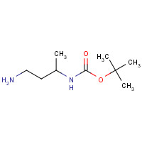 177489-90-6 tert-butyl N-(4-aminobutan-2-yl)carbamate chemical structure