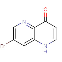 1151802-14-0 7-bromo-1H-1,5-naphthyridin-4-one chemical structure