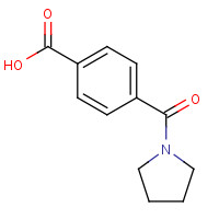 150057-97-9 4-(pyrrolidine-1-carbonyl)benzoic acid chemical structure