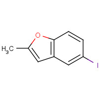 60770-68-5 5-iodo-2-methyl-1-benzofuran chemical structure