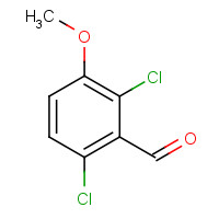 6505-37-9 2,6-dichloro-3-methoxybenzaldehyde chemical structure