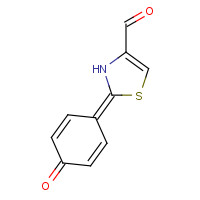 885278-87-5 2-(4-oxocyclohexa-2,5-dien-1-ylidene)-3H-1,3-thiazole-4-carbaldehyde chemical structure